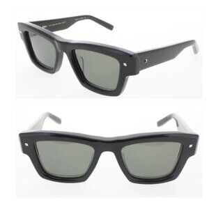 NEW VALENTINO XXII Square Acetate & Titanium Sunglasses VALENTINO VLS-106A